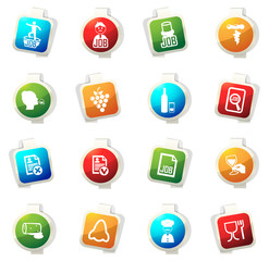 Job icons set