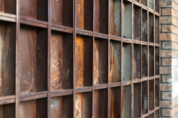 Steel Panels on Back of Building