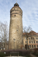 Der Nikolaiturm in Görlitz, Deutschland