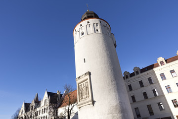 Der Frauenturm (Dicker Turm) in Görlitz, Deutschland