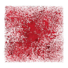 Red stenciled grunge square