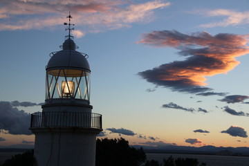 Leutturm in Spanien