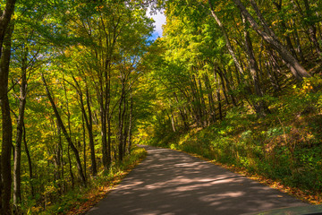 Fall foliage in West Virginia