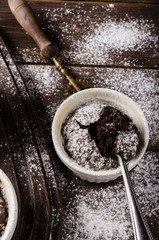 Chocolate souffle home