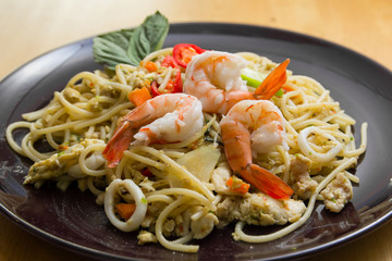 The Spaghetti Shrimp