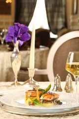 Fine dining restaurant dish