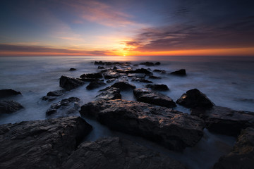 Rocky Sunrise in New Jersey 