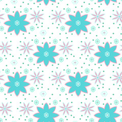 Floral seamless background
