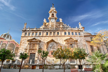 Fototapeta na wymiar Valencia Spain Saint John Church