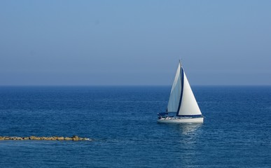 Obraz premium one boat