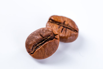 coffee beans isolated