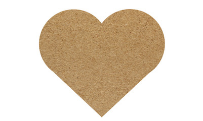 English alphabet texts made from old brown paper that isolated on white background