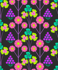 Seamles Flower Pattern.