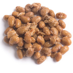 Natto. Fermented soybeans