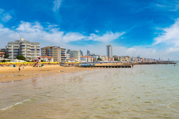 Naklejka premium Beach of Lido di Jesolo