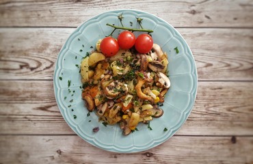 Fried potatoes