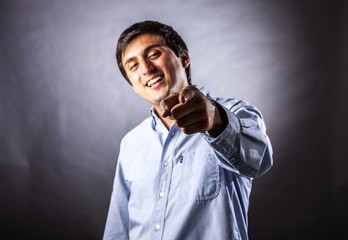 Fototapeta premium Man face expressions