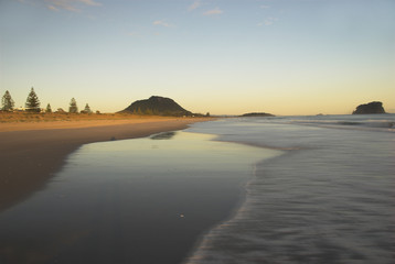 Obraz premium Bay of Plenty sunrise New Zealand