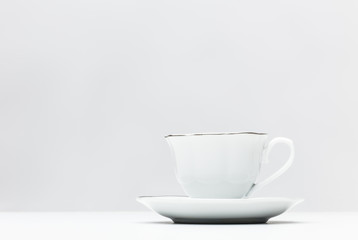 traditional cup and saucer