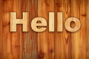 Beautiful wood background. Wooden words around about coffee shop or business. Coffee shop tags and banner equipments. A label for commercial use.