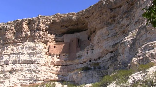 Montezuma Castle National Monument, located in central Arizona, is an ancient Pueblo Indian cliff dwelling and is managed by the U.S. National Park Service.