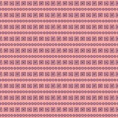 Seamless vector pattern. pink geometrical background with hand drawn little decorative elements.Simple design. Graphic vector illustration. Template for wrapping, background, wallpaper, cover