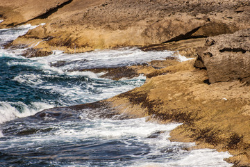 Coast at Gozo Island, Malta