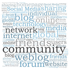 Community word cloud
