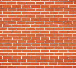 facade view of old brick wall background