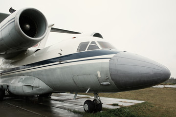 Military technique in museum