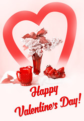 Happy Valentine's Day illustration