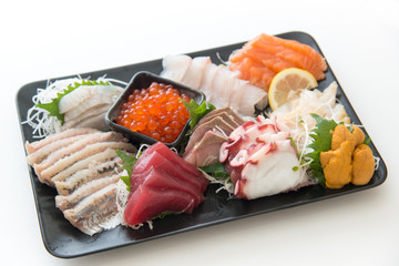 sashimi platter