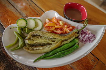 filipono food - grilled vegetable