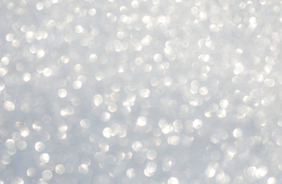 white silver gradient glitter bokeh abstract texture background