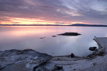 Fototapeta premium Yellowstone Morning