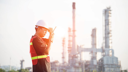 The man engineer at power plant, Thailand