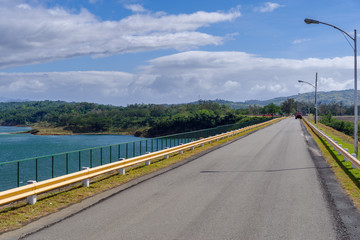 pantabangan dam at philippines