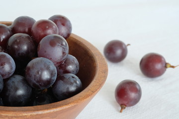 close up of grape