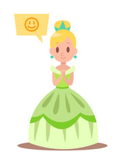 Fototapeta premium princess character design 4