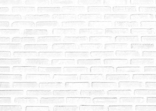 White brick wall texture Interiors background. Gray cement,concrete texture brushed painted outdoor house. Flat stone flooring sepia tones. Stucco sand plastered pattern seamless new modern design.