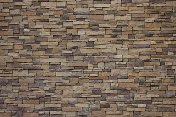 Fototapete Steine pattern of decorative white slate stone wall surface