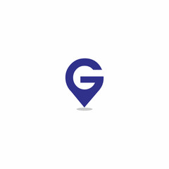 Letter G Pin Logo