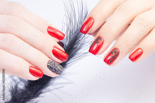 Amazing Manicure And Natural Nails With Gel Polish Attractive