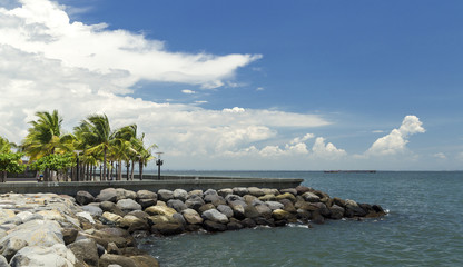 Fototapeta na wymiar Manila seaside