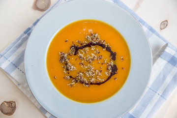 Kürbis Suppe 