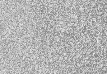 Detail of The Gray Bath Towel Texture