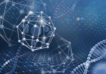 Innovative technologies in science and medicine concept