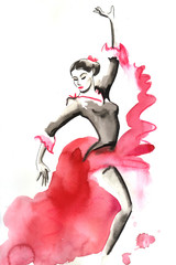 Flamenco dancer