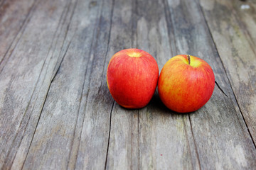 Red apple.