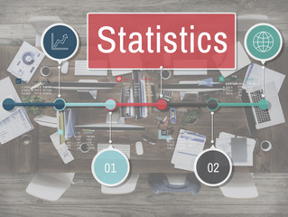 Statistics Process Efficiency Planning Research Concept